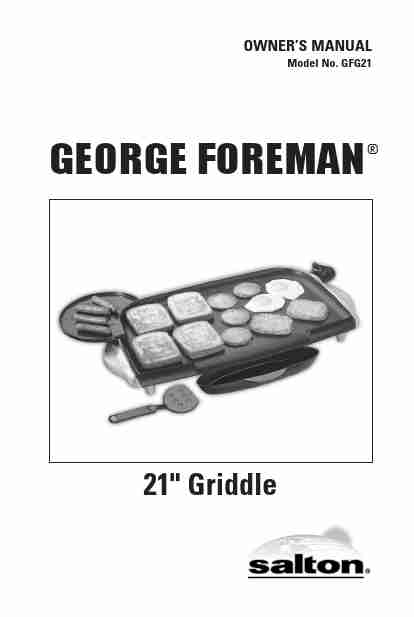 George Foreman Griddle GFG21-page_pdf